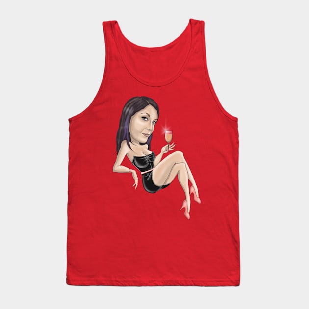 courtney Tank Top by bobgoodallart